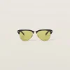 Acid Yellow Lenses Miu Miu Runway Sunglasses | Miu Miu