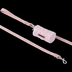 Alabaster Pink Woven Tape Leash | Miu Miu