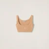 Albino White Cashmere And Silk Top | Miu Miu