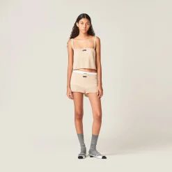 Albino White Cashmere And Silk Top | Miu Miu