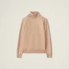 Albino White Cashmere Turtleneck Sweater | Miu Miu