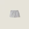 Aluminum Poplin Boxers | Miu Miu