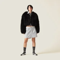 Aluminum Poplin Boxers | Miu Miu