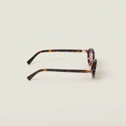 Amaranth Lenses Miu Regard Sunglasses | Miu Miu