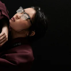 Amaranth Red/maize Yellow Mohair Blouson Jacket | Miu Miu