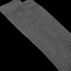 Anthracite Gray Silk Socks | Miu Miu