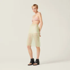 Apricot Nylon Bra | Miu Miu