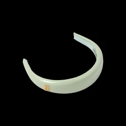 Aqua Patent Leather Headband | Miu Miu