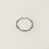 Aquamarine Metal Necklace With Crystals | Miu Miu