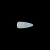 Astral Blue Patent Leather Hair Clip | Miu Miu