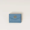 Astral Blue Small Leather Wallet | Miu Miu