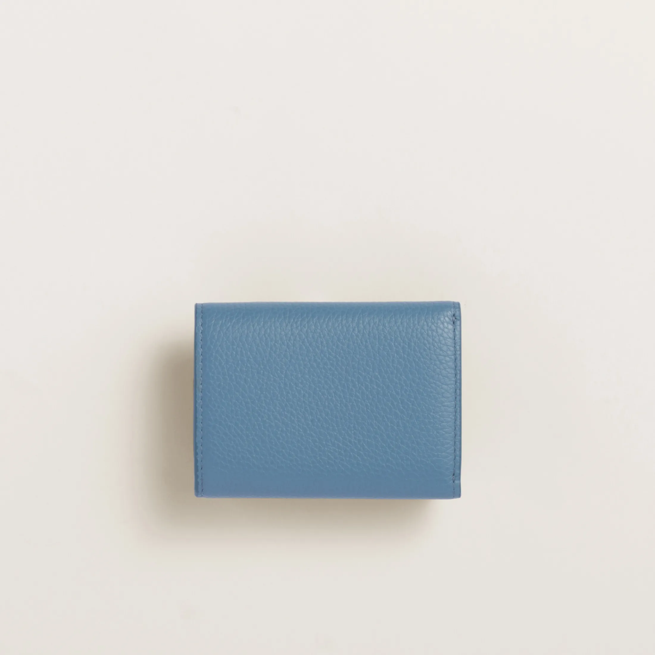 Astral Blue Small Leather Wallet | Miu Miu