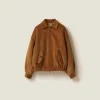 Barley Corduroy Blouson Jacket | Miu Miu