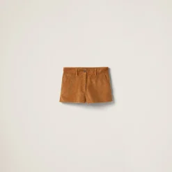 Barley Corduroy Shorts | Miu Miu