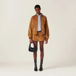 Barley Corduroy Shorts | Miu Miu