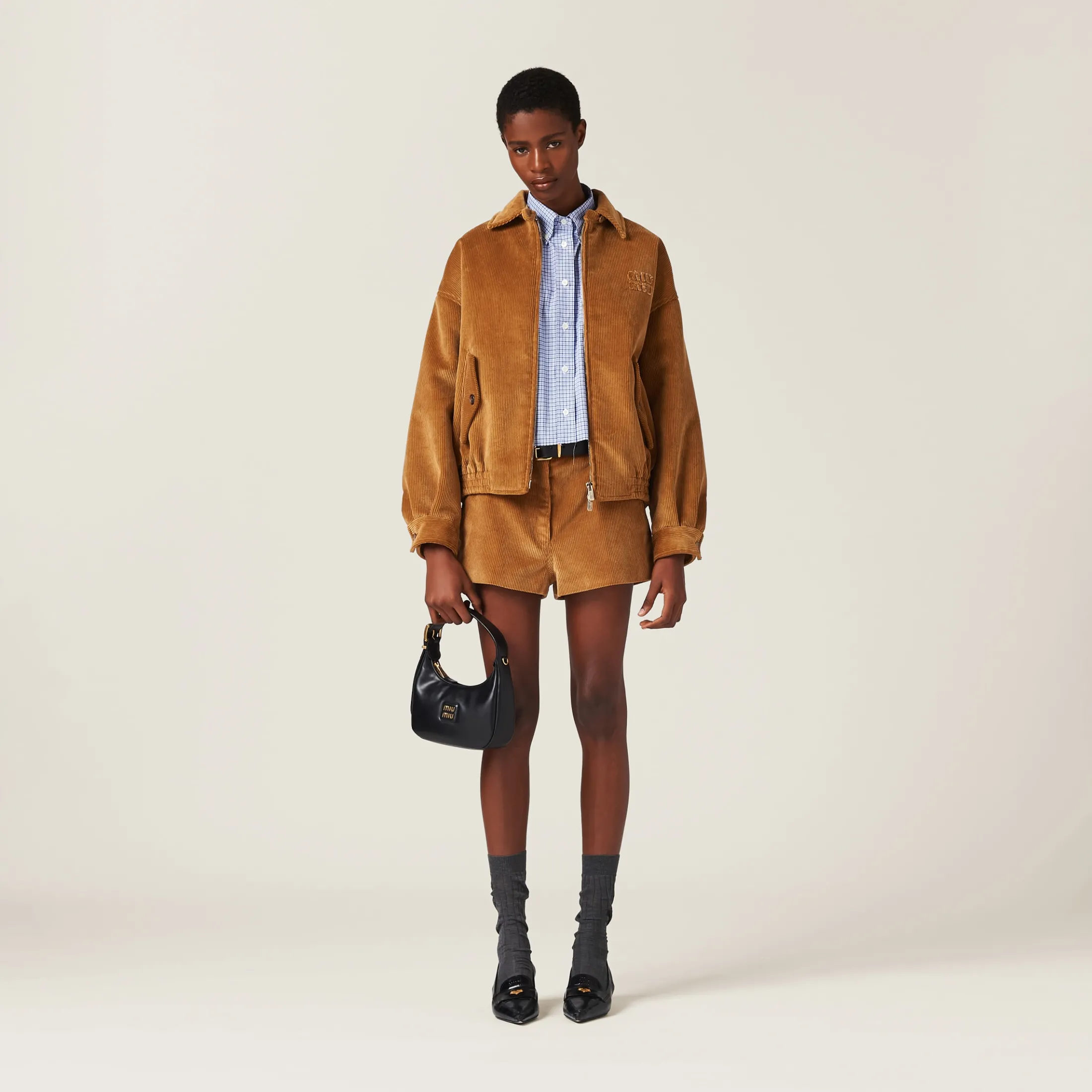 Barley Corduroy Shorts | Miu Miu