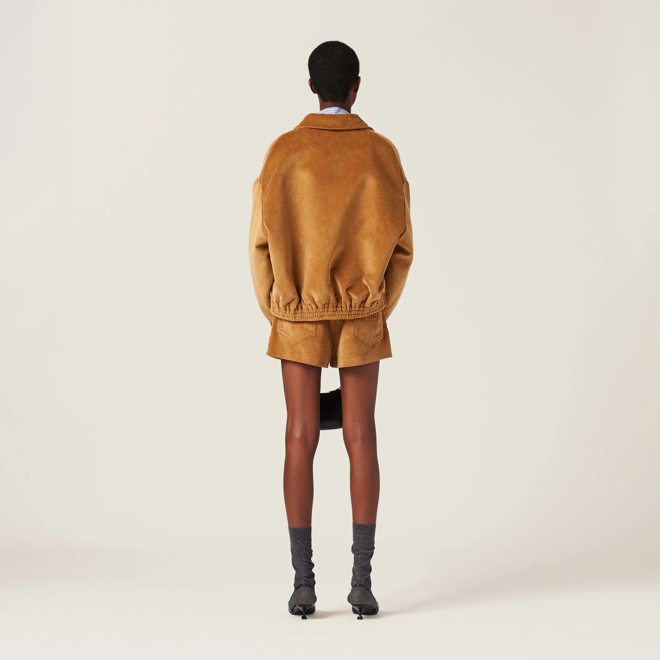 Barley Corduroy Shorts | Miu Miu