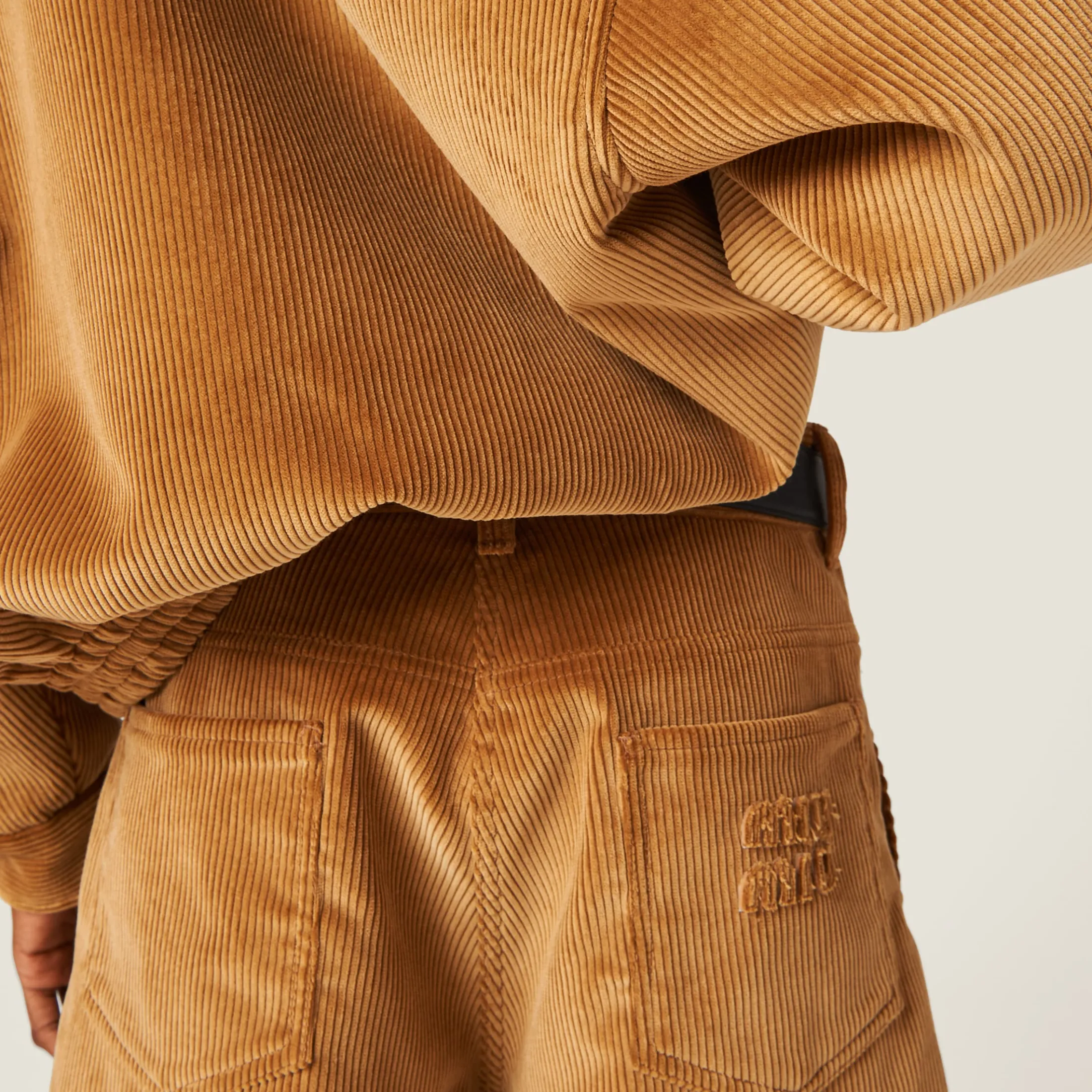 Barley Corduroy Shorts | Miu Miu