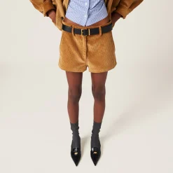Barley Corduroy Shorts | Miu Miu