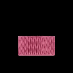 Begonia Pink Matelassé Nappa Leather Smartphone Case | Miu Miu