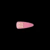 Begonia Pink Nappa Leather Hair Clip | Miu Miu