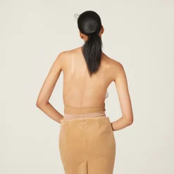 Biscuit Chiffon Top | Miu Miu