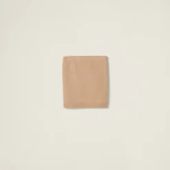 Biscuit Wool And Nylon Skirt | Miu Miu