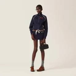 Black Arcadie Leather Bag | Miu Miu