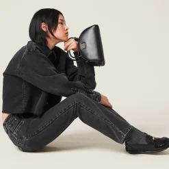 Black Black Denim Pants | Miu Miu