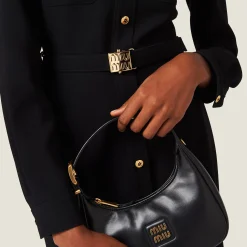 Black Cady Dress | Miu Miu