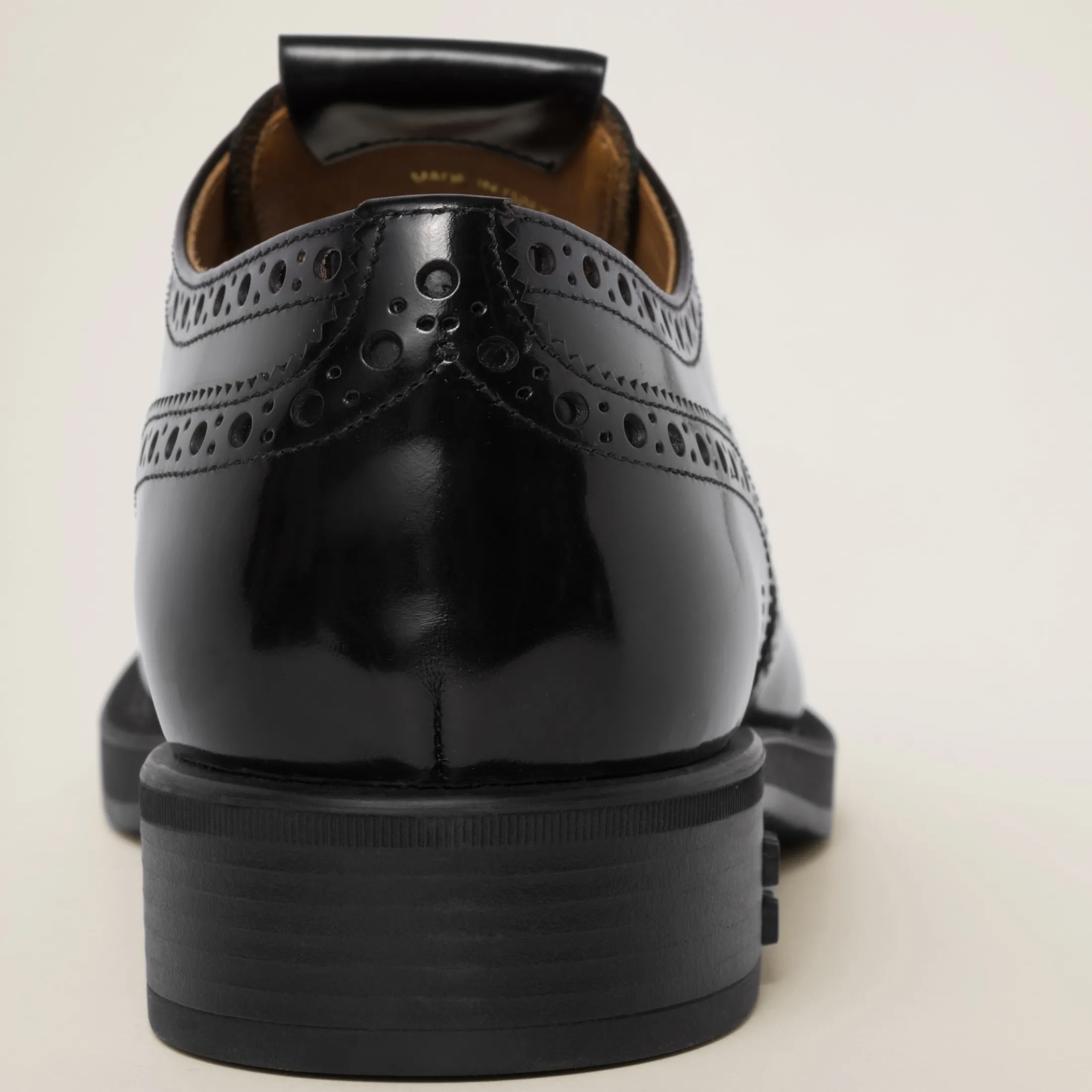 Black Church's X Miu Miu Brushed Leather Oxford Brogue Shoes | Miu Miu