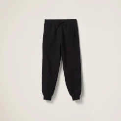 Black Cotton Joggers | Miu Miu