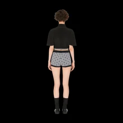 Black Crepe De Chine Top | Miu Miu