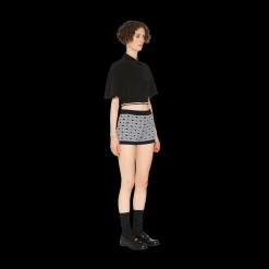 Black Crepe De Chine Top | Miu Miu