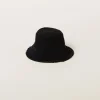 Black Denim Bucket Hat | Miu Miu