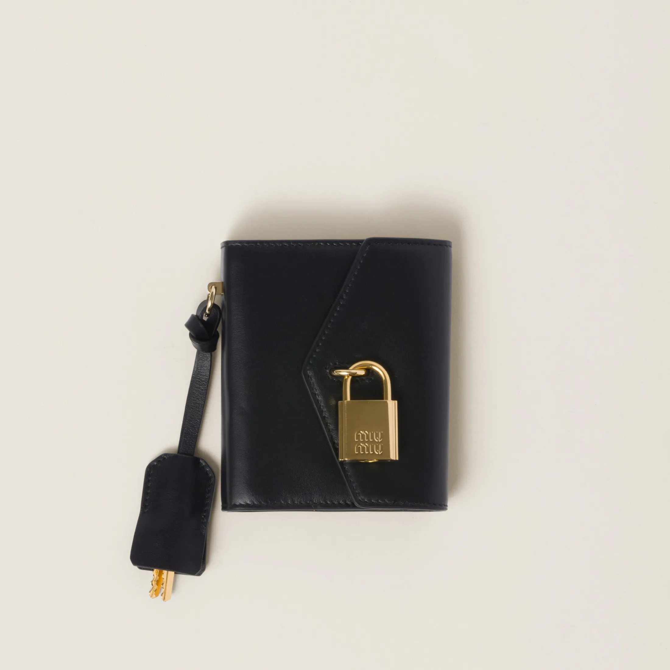 Black Diary With Leather Case | Miu Miu