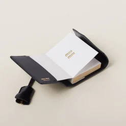 Black Diary With Leather Case | Miu Miu