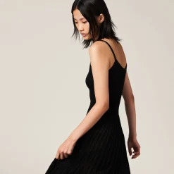 Black Dress With Logo | Miu Miu