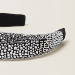 Black Duchess Headband | Miu Miu