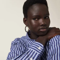 Black Enameled Metal Earrings | Miu Miu