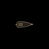 Black Enameled Metal Hair Clip | Miu Miu