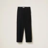 Black Gabardine Pants | Miu Miu