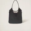 Black Ivy Leather Bag | Miu Miu