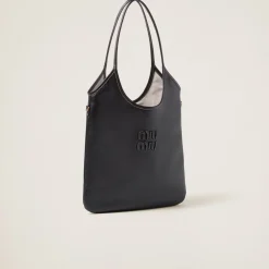 Black Ivy Leather Bag | Miu Miu
