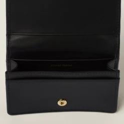 Black Leather Card Holder | Miu Miu