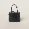 Black Leather Handbag | Miu Miu
