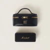 Black Marshall X Miu Miu Speaker With Leather Case | Miu Miu