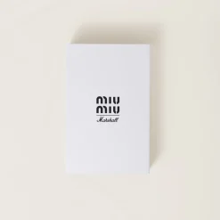 Black Marshall X Miu Miu Headphones With Leather Case | Miu Miu