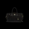 Black Matelassé Nappa Leather Handbag | Miu Miu