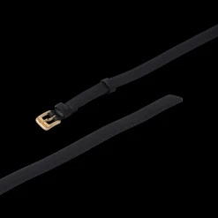 Black Nappa Leather Belt | Miu Miu